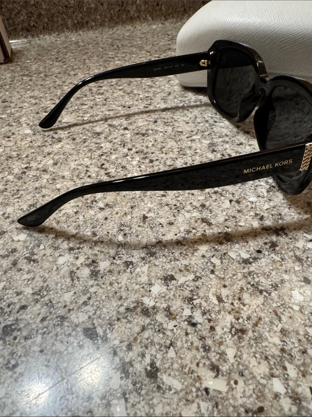 Michael Kors Black Square Frame Women's Sunglasses